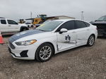 2019 Ford Fusion Se White vin: 3FA6P0HD3KR238964