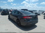 2019 Ford Fusion Se Gray vin: 3FA6P0HD3KR239564