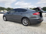 2019 Ford Fusion Se Gray vin: 3FA6P0HD3KR285556