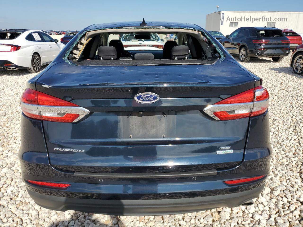 2020 Ford Fusion Se Black vin: 3FA6P0HD3LR111777