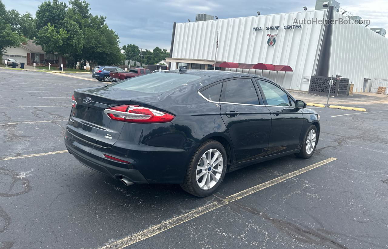 2020 Ford Fusion Se Blue vin: 3FA6P0HD3LR111777