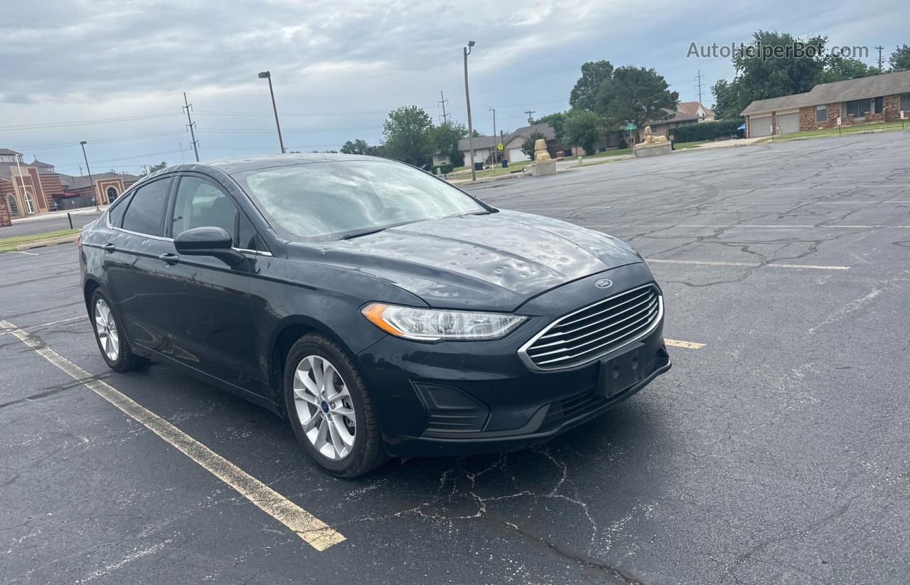 2020 Ford Fusion Se Blue vin: 3FA6P0HD3LR111777