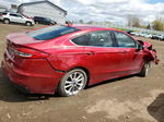 2020 Ford Fusion Se Красный vin: 3FA6P0HD3LR124268