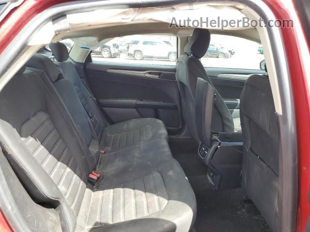 2020 Ford Fusion Se Красный vin: 3FA6P0HD3LR124268