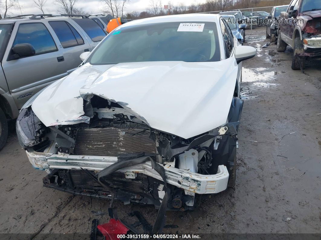 2020 Ford Fusion Se White vin: 3FA6P0HD3LR132273