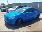 2020 Ford Fusion Se Blue vin: 3FA6P0HD3LR149526