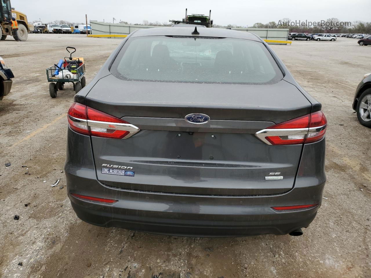 2020 Ford Fusion Se Угольный vin: 3FA6P0HD3LR246774