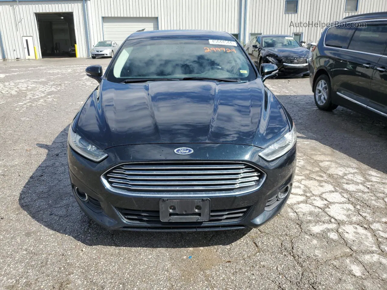 2014 Ford Fusion Se Black vin: 3FA6P0HD4ER299924