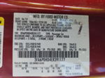 2014 Ford Fusion Se Red vin: 3FA6P0HD4ER391177
