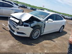 2015 Ford Fusion Se White vin: 3FA6P0HD4FR291467