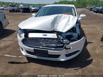 2015 Ford Fusion Se White vin: 3FA6P0HD4FR291467