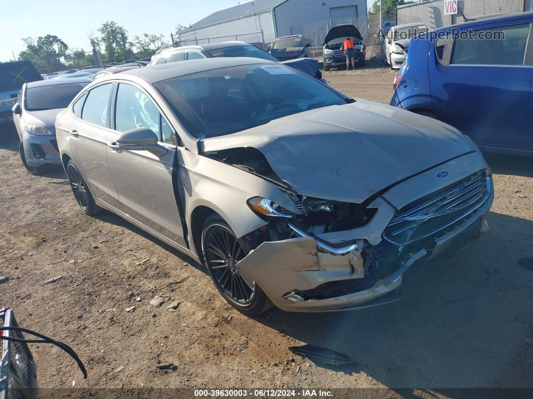 2016 Ford Fusion Se Gold vin: 3FA6P0HD4GR112068