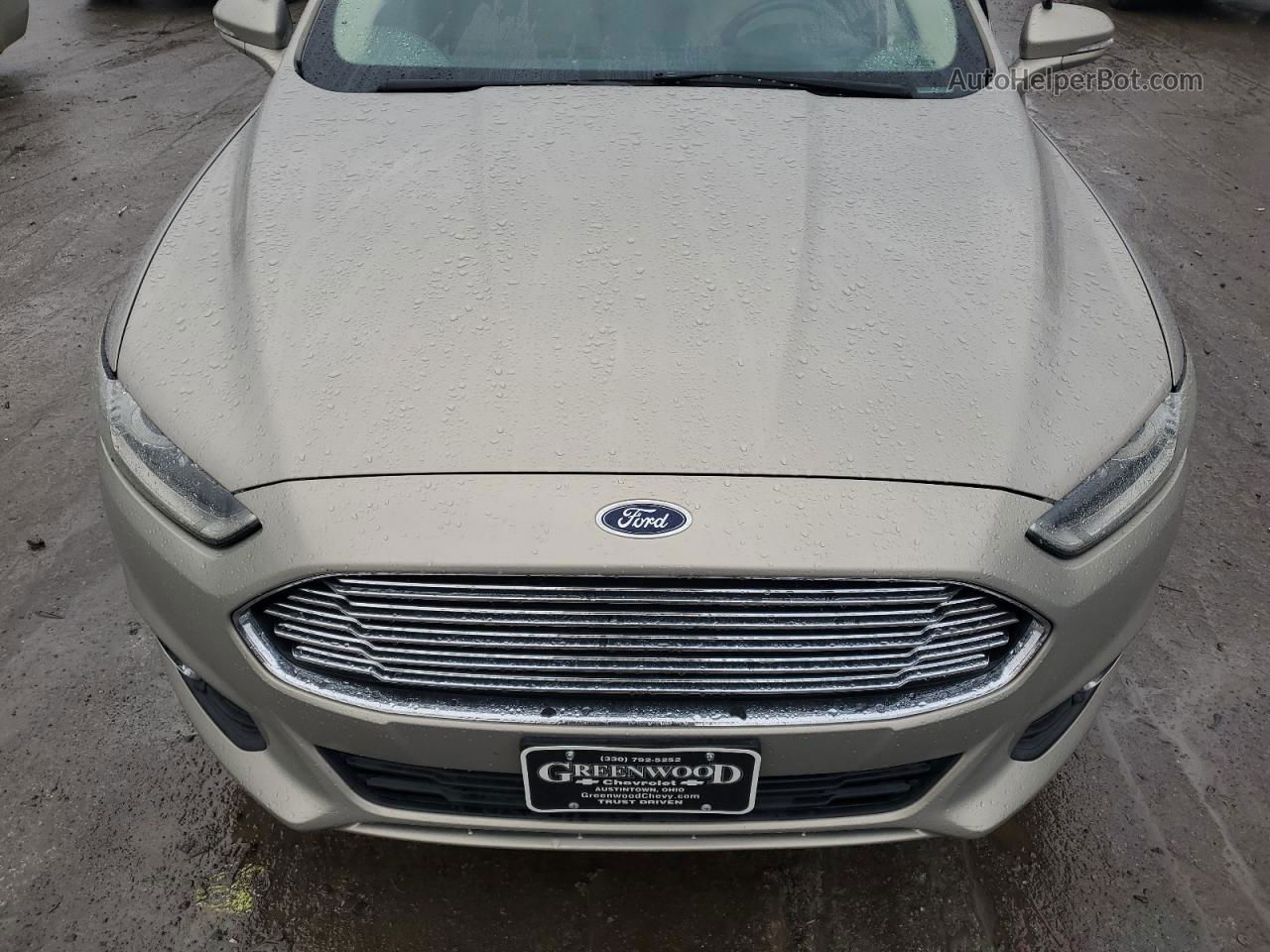 2016 Ford Fusion Se Silver vin: 3FA6P0HD4GR183724