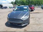 2016 Ford Fusion Se Gray vin: 3FA6P0HD4GR310214