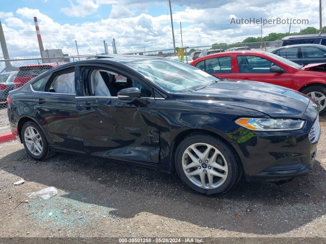 2016 Ford Fusion Se Black vin: 3FA6P0HD4GR313789