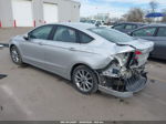 2017 Ford Fusion Se Silver vin: 3FA6P0HD4HR294405