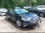 2017 Ford Fusion Se Black vin: 3FA6P0HD4HR340198