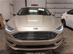 2017 Ford Fusion Se Beige vin: 3FA6P0HD4HR365943