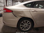 2017 Ford Fusion Se Beige vin: 3FA6P0HD4HR365943