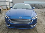 2018 Ford Fusion Se Blue vin: 3FA6P0HD4JR104172