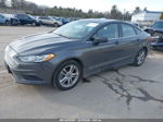 2018 Ford Fusion Se Серый vin: 3FA6P0HD4JR135244