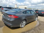 2018 Ford Fusion Se Gray vin: 3FA6P0HD4JR135504