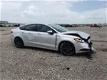 2018 Ford Fusion Se Silver vin: 3FA6P0HD4JR179101