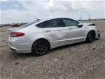 2018 Ford Fusion Se Silver vin: 3FA6P0HD4JR179101