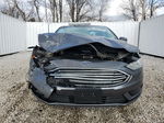 2018 Ford Fusion Se Gray vin: 3FA6P0HD4JR228247