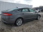 2018 Ford Fusion Se Серый vin: 3FA6P0HD4JR228247