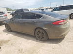 2018 Ford Fusion Se Gray vin: 3FA6P0HD4JR240303