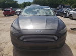 2018 Ford Fusion Se Gray vin: 3FA6P0HD4JR240303