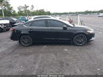 2018 Ford Fusion Se Black vin: 3FA6P0HD4JR244867