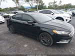 2018 Ford Fusion Se Black vin: 3FA6P0HD4JR244867