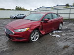 2018 Ford Fusion Se Red vin: 3FA6P0HD4JR283104