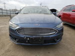 2018 Ford Fusion Se Blue vin: 3FA6P0HD4JR283829