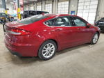 2019 Ford Fusion Se Красный vin: 3FA6P0HD4KR114508