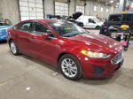 2019 Ford Fusion Se Red vin: 3FA6P0HD4KR114508