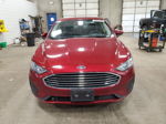 2019 Ford Fusion Se Red vin: 3FA6P0HD4KR114508