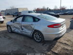 2019 Ford Fusion Se Silver vin: 3FA6P0HD4KR164051