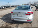 2019 Ford Fusion Se Silver vin: 3FA6P0HD4KR164051