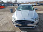 2019 Ford Fusion Se Silver vin: 3FA6P0HD4KR164051