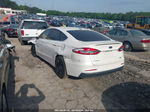 2019 Ford Fusion Se White vin: 3FA6P0HD4KR228976