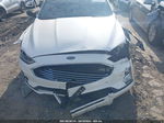 2019 Ford Fusion Se White vin: 3FA6P0HD4KR228976