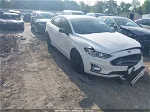 2019 Ford Fusion Se White vin: 3FA6P0HD4KR228976