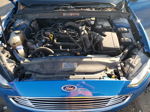 2019 Ford Fusion Se Синий vin: 3FA6P0HD4KR249486