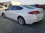 2019 Ford Fusion Se White vin: 3FA6P0HD4KR279457