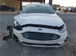 2019 Ford Fusion Se White vin: 3FA6P0HD4KR279457