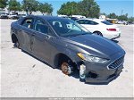2020 Ford Fusion Se Gray vin: 3FA6P0HD4LR101713