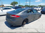 2020 Ford Fusion Se Gray vin: 3FA6P0HD4LR101713